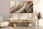 Wallity MXC04 Set de 3 Pinturas Decorativas en Lienzo Multicolor